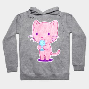 Fishy Cat Hoodie